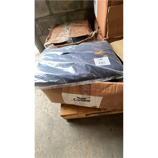 BOX OF *NEW* CONDOR SIZE 2XL BLUE COVERALLS