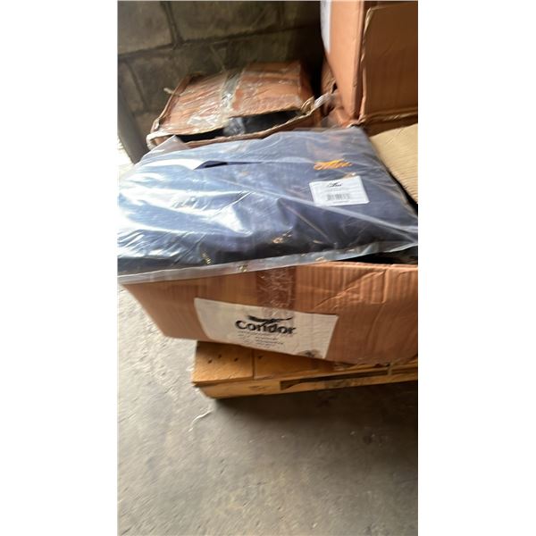 BOX OF *NEW* CONDOR SIZE 2XL BLUE COVERALLS