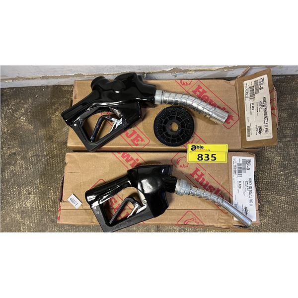 NEW HUSKY 10S AUTOMATIC FUEL NOZZLE (UNLEADED GAS) & HUSKY 8S HIGH FLOW DIESEL NOZZLE
