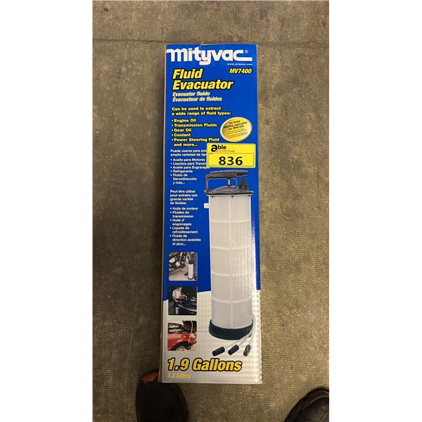 MITYVAC 1.9 GALLON FLUID EVACUATOR- MV7400