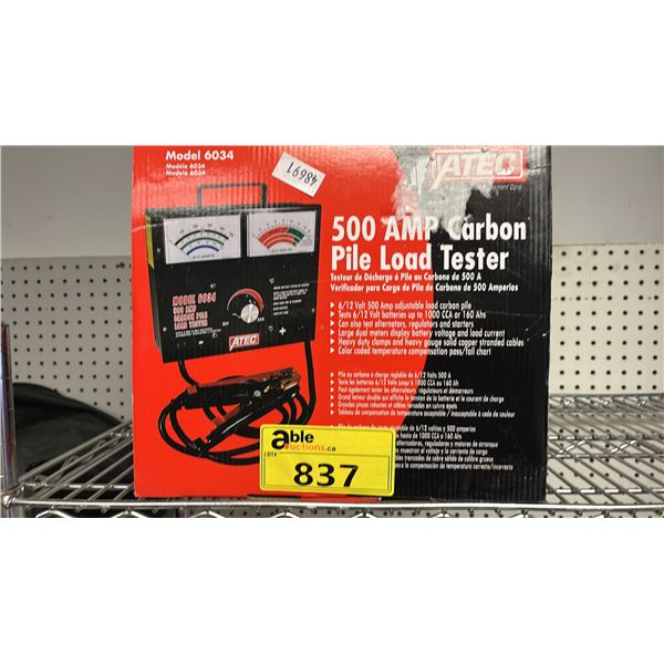 ATEC 500 AMP CARBON PILE LOAD TESTER MODEL-6034