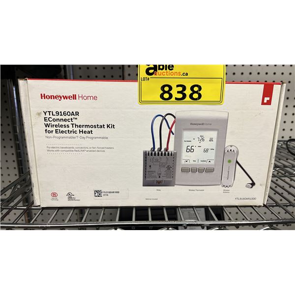 HONEYWELL HOME ECONNECT WIRELESS THERMOSTAT KIT FOR ELECTRIC HEAT