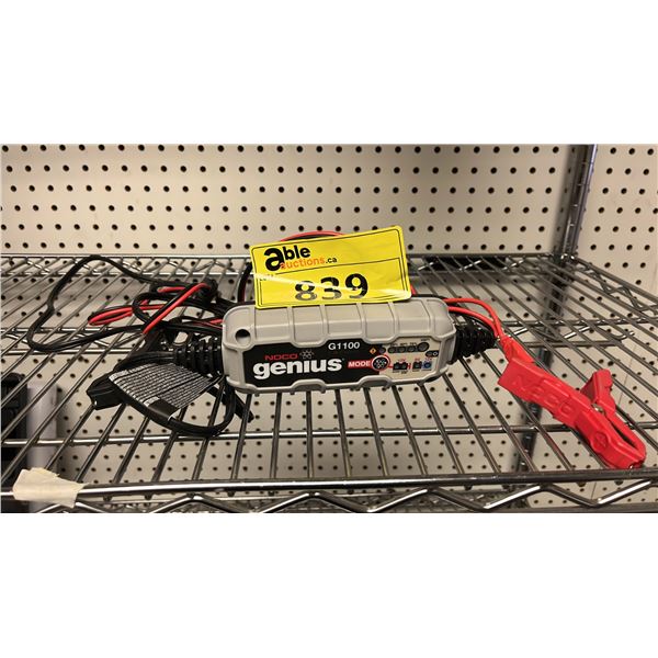 NOCO GENIUS G1100 SMART BATTERY CHARGER