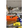 Image 3 : SHELF OF ASSORTED ITEMS INCLUDING VEVOR PERMANENT MAGNETIC LIFTER, 3/4 INCH MANUAL UNLEAD NOZZLE