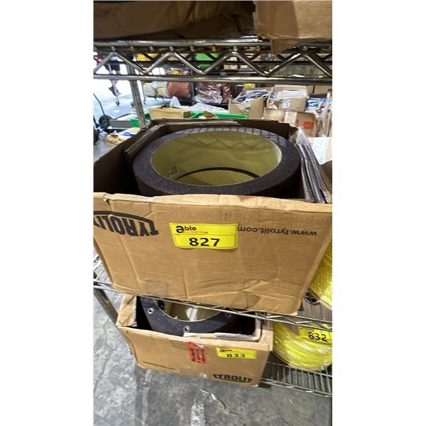 BOX OF 2 *NEW* TYROLIT INDUSTRIAL ABRASIVE CUT-OFF WHEELS: 48 GRIT, 355MM X 10MM X 38MM