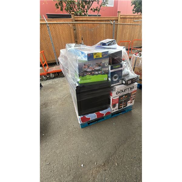 PALLET OF ASSTD. ITEMS: LEGO CITY 60472, COMBEKK DUTCH OVEN, INFLATABLE RIVER TUBES & MORE *WORKING