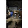 Image 4 : SHELF OF ASSORTED ITEMS INCLUDING BLACKSTONE STORAGE BAG, RAT TRAPS, TRU-COOL TRANSMISSION COOLER