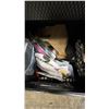 Image 2 : (2) BINS OF ASSORTED ITEMS INCLUDING AUTOMOTIVE TOOLS , GLOVES AND MORE