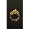Image 3 : APPROX 14K LADIES WEDDING RING SET WITH DIAMONDS (.01-.2CT, 6.7G)