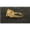 Image 2 : APPROX 14K LADIES RING SET WITH ZIRCON (11.2G)