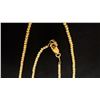 Image 3 : APPROX 10K CHAIN (16") WITH APPROX 18K PENDANT SET WITH BLACK PEARL (9G)