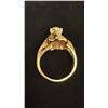 Image 3 : APPROX 10K LADIES RING SET WITH DIAMONDS (.015-.58CT, 6.5G)