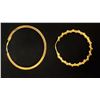 Image 2 : TWO PAIRS APPROX 22K HOOP EARRINGS (12G)