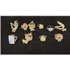 Image 1 : TEN SILVER LADIES RINGS WITH ASSORTED SETTINGS (35G)