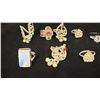 Image 2 : TEN SILVER LADIES RINGS WITH ASSORTED SETTINGS (35G)