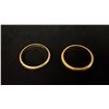 Image 2 : APPROX 22K LADIES WEDDING RING & APPROX 14K LADIES WEDDING RING (6.1G)