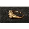 Image 2 : APPROX 9K LADIES RING SET WITH WHITE STONE AND DIAMONDS (.12-.18CT, 5.8G)