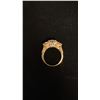 Image 2 : APPROX 14K LADIES CLUSTER RING SET WITH CUBIC ZIRCONIA (4.8G)