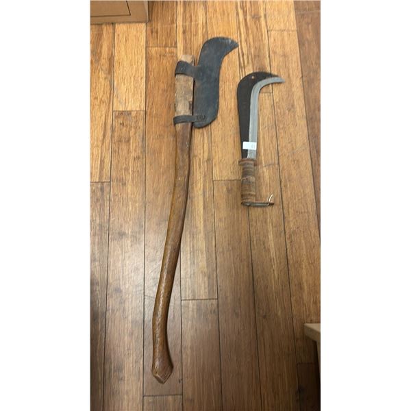 VINTAGE AXE & KNIFE