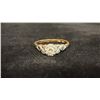 Image 1 : APPROX 18K & PLATINUM LADIES ENGAGEMENT RING SET WITH DIAMOND (.17CT) (2.3G)