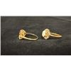 Image 2 : APPROX 14K LADIES RING SET WITH OPAL & APPROX 14K LADIES RING SET WITH GARNETS & DIAMONDS (5.3G)