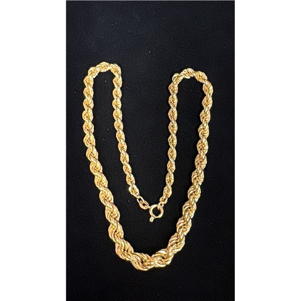 APPROX 14K CHAIN (15") (13.1G)