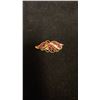 Image 1 : APPROX 14K BROOCH SET WITH RUBIES & DIAMONDS (.015CT) (4.1G)