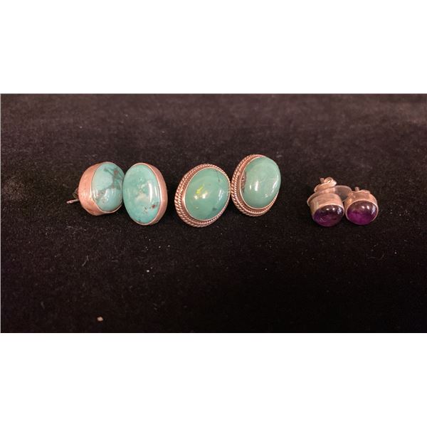 MISC JEWELRY (4 ITEMS) (0.3G GOLD & 69.2G SILVER)