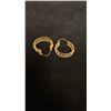 Image 3 : PAIR APPROX 14K HOOP EARRINGS (4G)