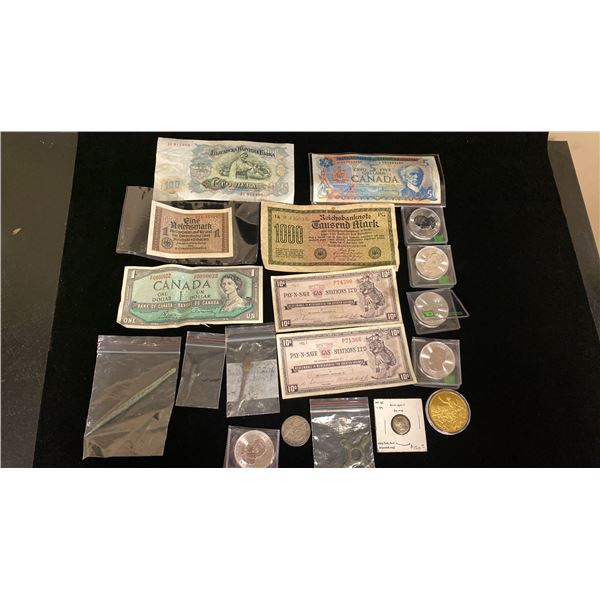 CANADA & WORLD COINS (INCLUDING SILVER COINS)