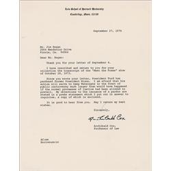 Watergate: Archibald Cox