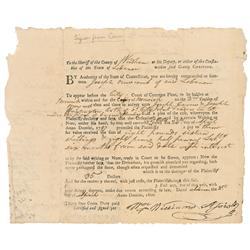 Declaration of Independence: William Williams