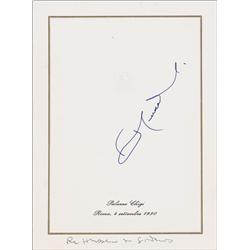 King Hussein of Jordan