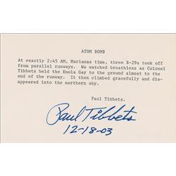 Enola Gay: Paul Tibbets