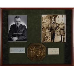 George S. Patton and Anthony McAuliffe