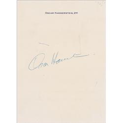 Oscar Hammerstein