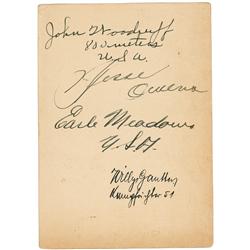 Jesse Owens and Olympians