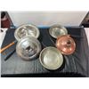 Image 2 : Metal Servingware and Candleholders Set