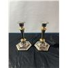 Image 7 : Metal Servingware and Candleholders Set