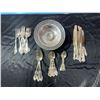 Image 2 : Sterling Silver Dining Set - 1491 Grams (Excluding the Knives)