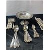 Image 6 : Sterling Silver Dining Set - 1491 Grams (Excluding the Knives)