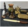 Image 2 : Metal Decorative Desk Pieces