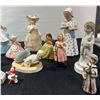Image 6 : Porcelain and Ceramic Figurines Lot