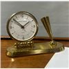 Image 6 : Wood Lap Desk with Clocks and Pen