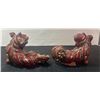 Image 4 : Decorative Figurines, Clock, and Bowls