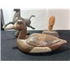 Image 4 : Sculptures, Decoy, and Book