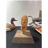 Image 7 : Sculptures, Decoy, and Book