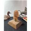 Image 8 : Sculptures, Decoy, and Book