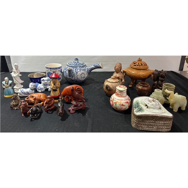 Asian Decorative Miniatures and Teap
