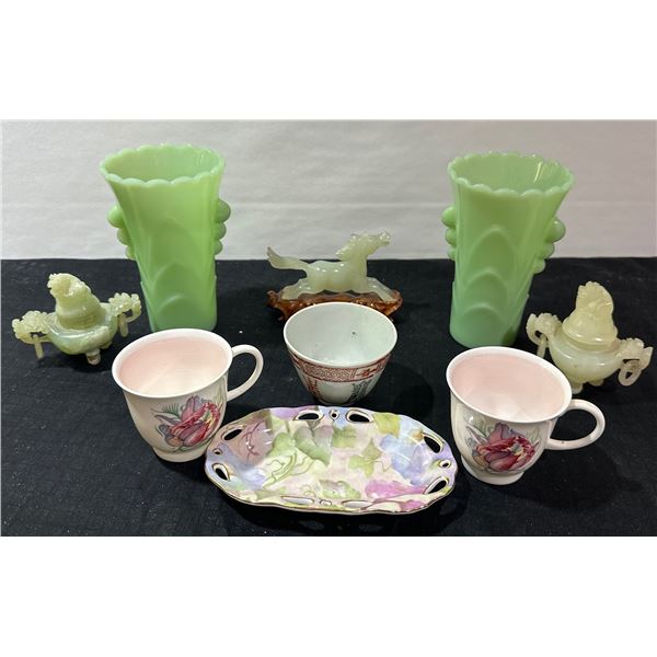 Decorative Jade and Porcelain